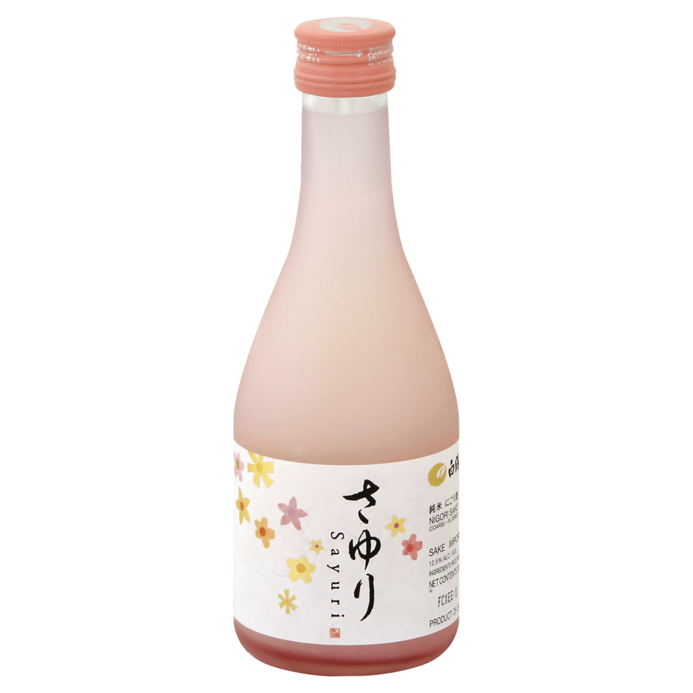 slide 1 of 1, Hakutsuru Nigori Sayuri Sake, 300 ml