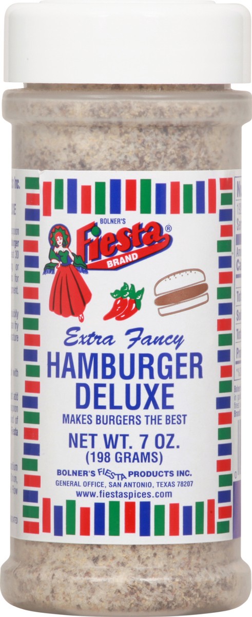 slide 1 of 9, Fiesta Extra Fancy Hamburger Deluxe 7 oz, 7 oz