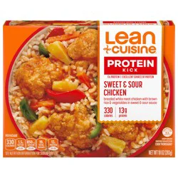 Lean Cuisine Signature Sweet & Sour Chicken, Brown Rice, Frozen Meals, Frozen Lunch