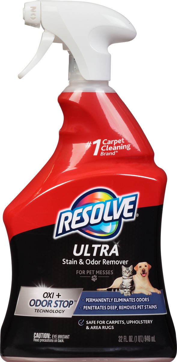 slide 9 of 11, Resolve For Pet Messes Ultra Stain & Odor Remover 32 oz, 32 oz
