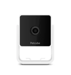 Petcube Cam Indoor Wi-Fi Pet and Security Camera with Phone App, Pet Monitor with 2-Way Audio and Video, Night Vision, 1080p HD Video and Smart Alerts