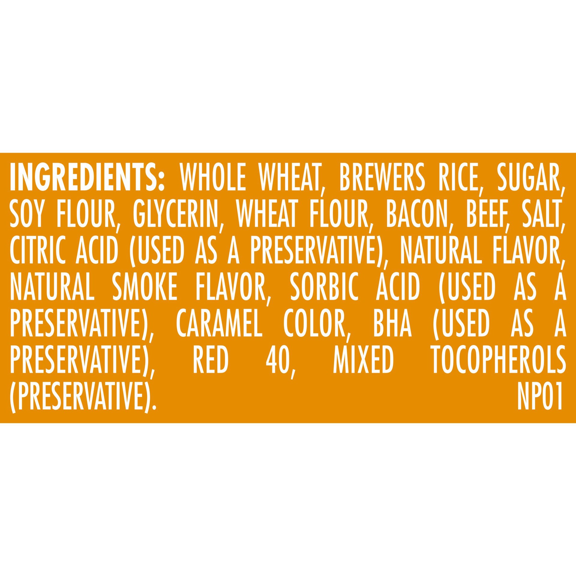 slide 7 of 8, Milk-Bone Dog Treat, Bacon & Beef, 10 oz