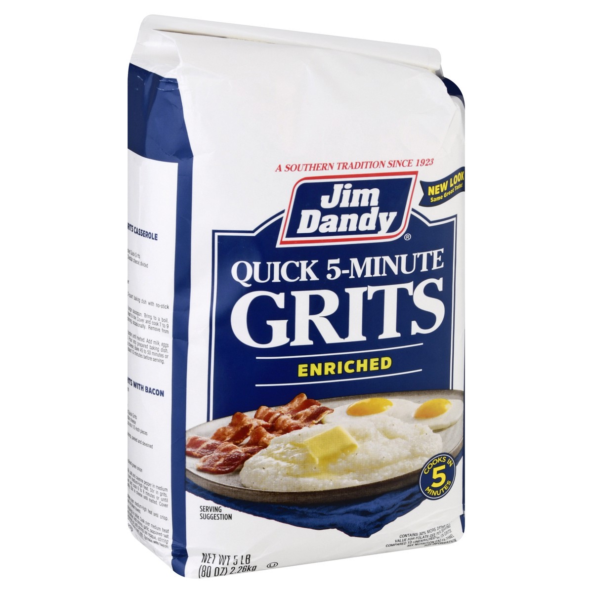 slide 11 of 13, Jim Dandy Quick Grits, 5 lb Bag (80 oz), 1 ct