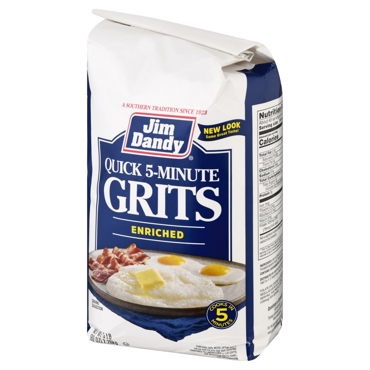 slide 2 of 13, Jim Dandy Quick Grits, 5 lb Bag (80 oz), 1 ct