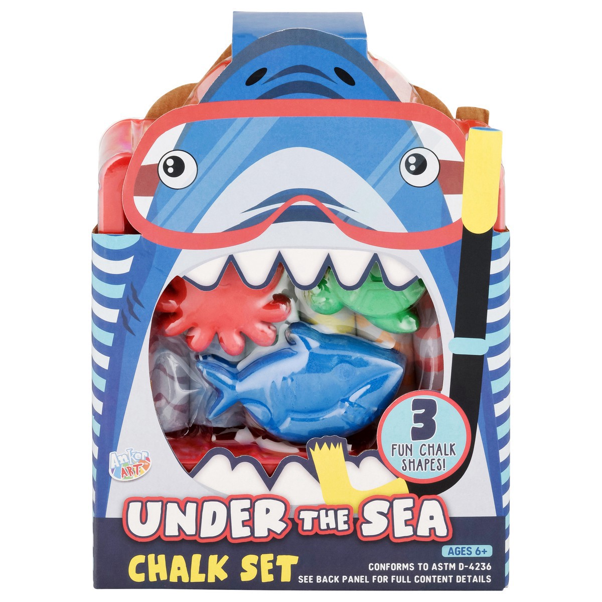 slide 12 of 12, Anker Art Under The Sea Chalk Set 1 ea, 1 ct