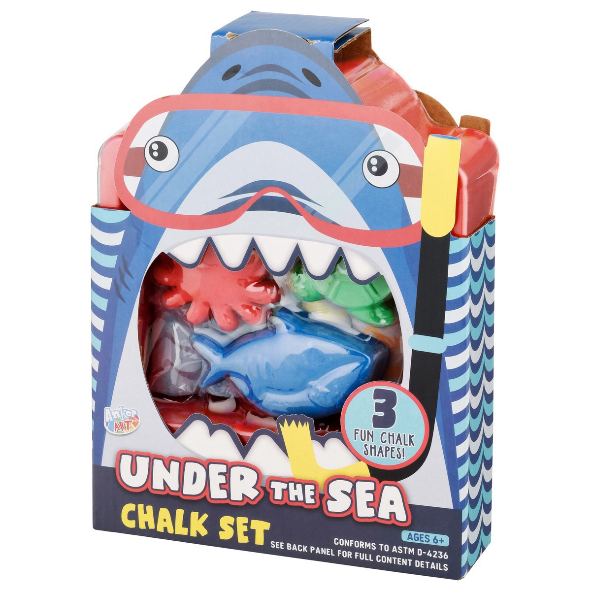 slide 9 of 12, Anker Art Under The Sea Chalk Set 1 ea, 1 ct