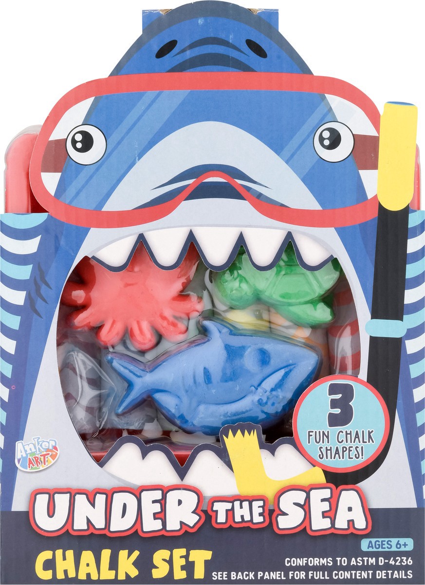 slide 4 of 12, Anker Art Under The Sea Chalk Set 1 ea, 1 ct