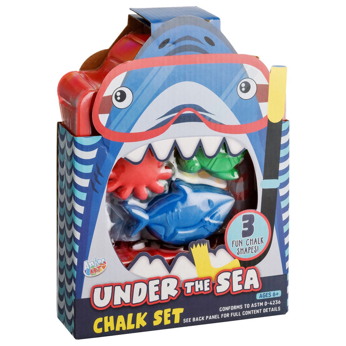 slide 5 of 12, Anker Art Under The Sea Chalk Set 1 ea, 1 ct