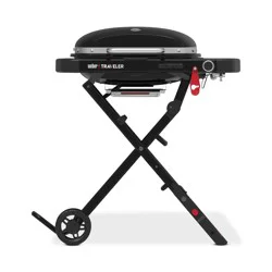 Weber Traveler Black Portable Liquid Propane Grill