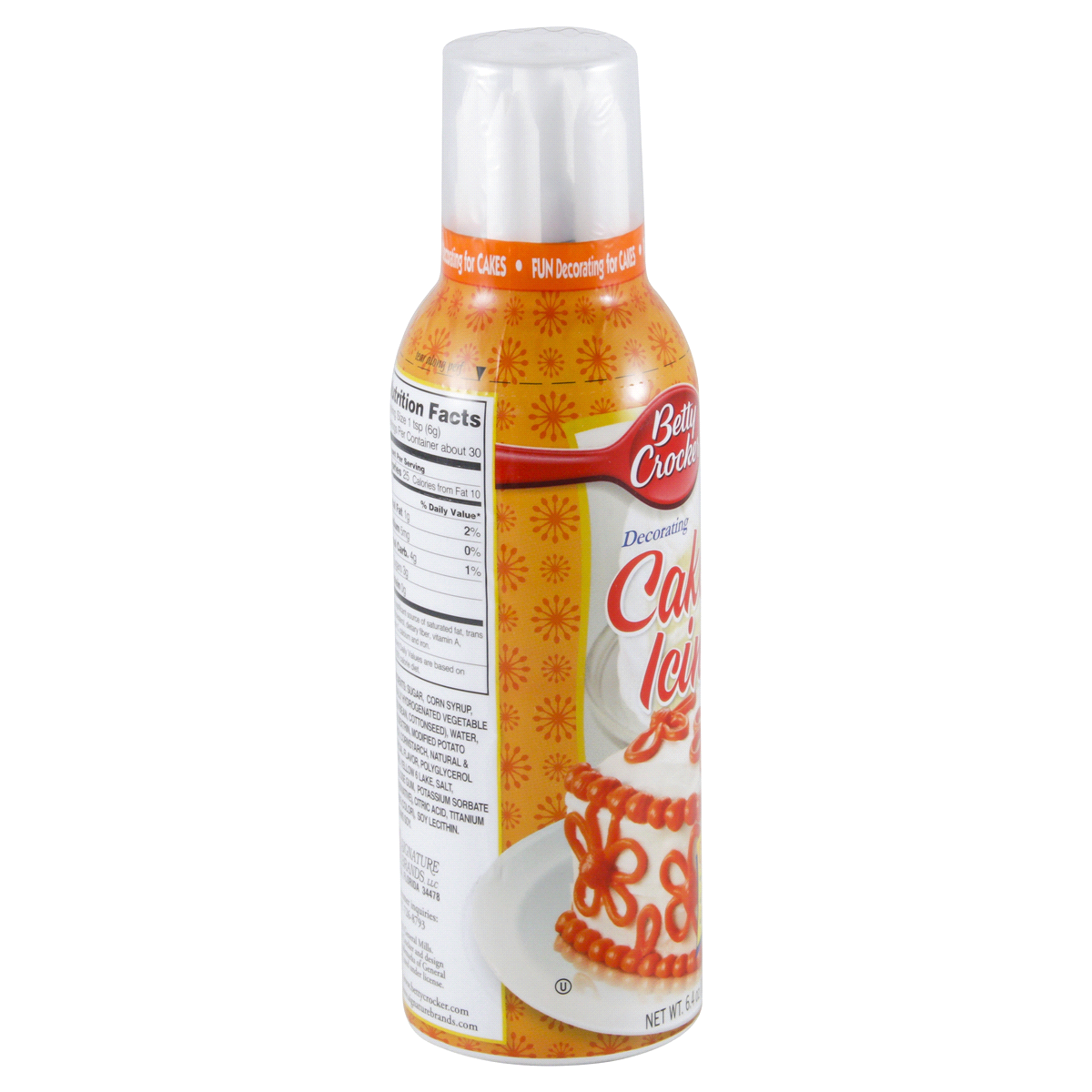 slide 3 of 4, Betty Crocker Easy Flow Orange Cake Icing, 6.4 oz