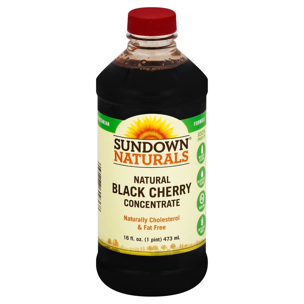 slide 1 of 1, Sundown Naturals Black Cherry Concentrate, 16 fl oz