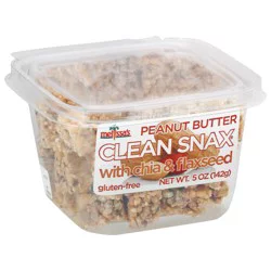 Melissa's Clean Snax Peanut Butter with Chia & Flaxseed 5 oz