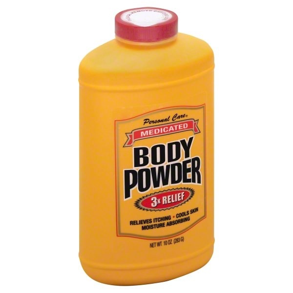 slide 1 of 1, Personal Care Body Powder, Medicated, 10 oz