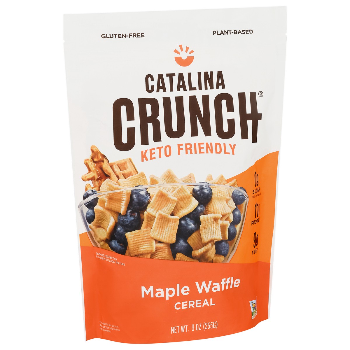 slide 2 of 9, Catalina Crunch Maple Waffle Keto Cereal (9Oz Bags), 9 oz