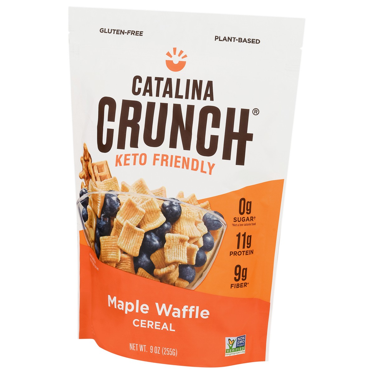 slide 3 of 9, Catalina Crunch Maple Waffle Keto Cereal (9Oz Bags), 9 oz