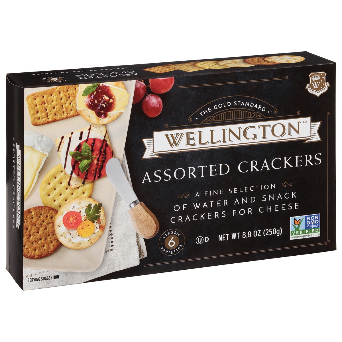 slide 11 of 11, Wellington Assorted Crackers 8.8 oz, 8.8 oz