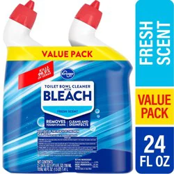 Kroger® Fresh Scent Toilet Bowl Cleaner with Bleach Value Pack