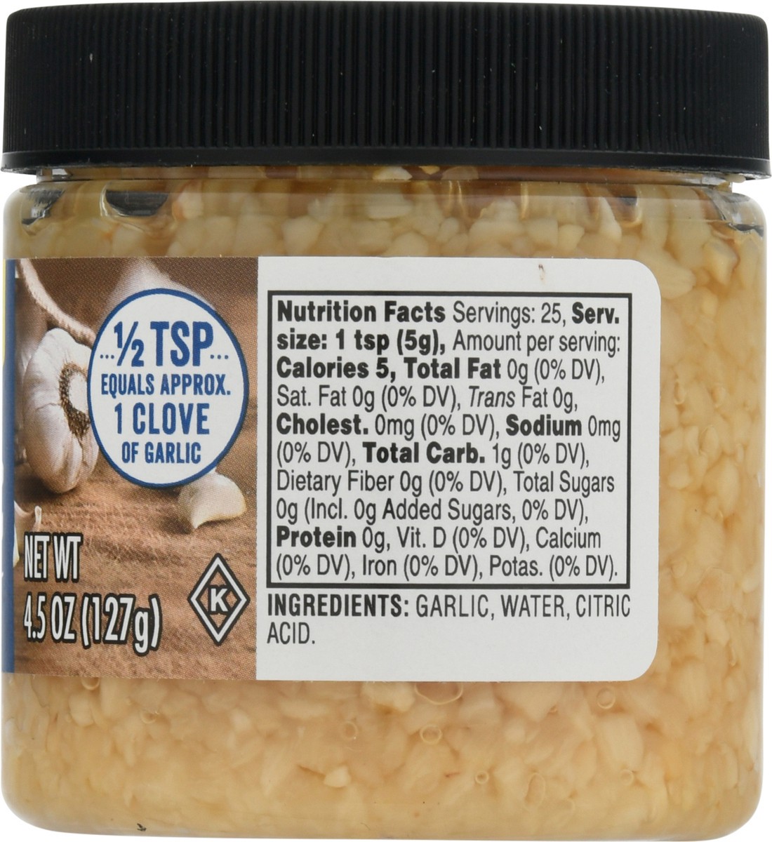 slide 8 of 14, Nb Minced Garlic, 4.5 oz