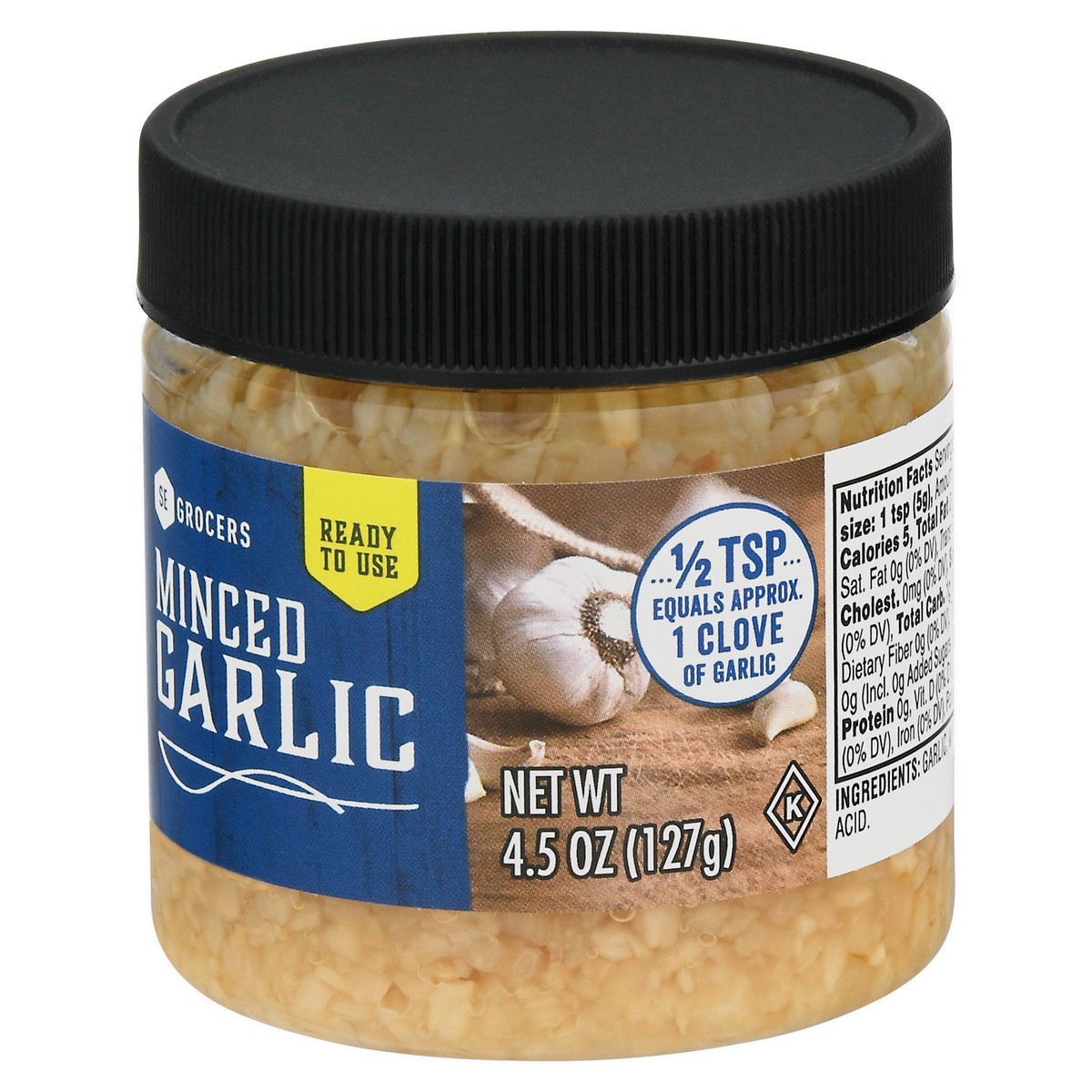 slide 6 of 14, Nb Minced Garlic, 4.5 oz