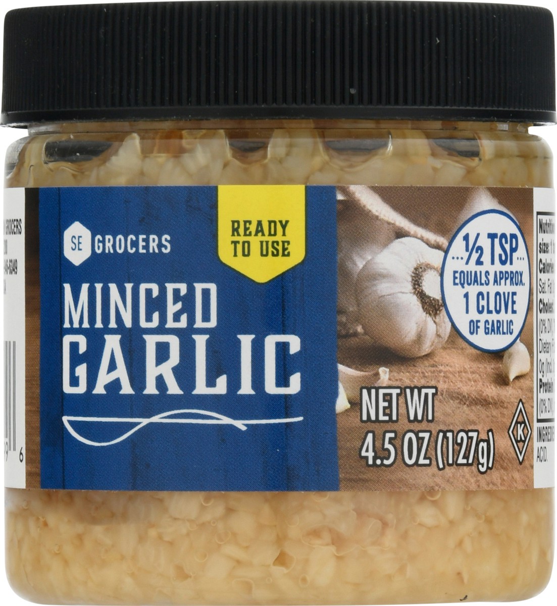 slide 14 of 14, Nb Minced Garlic, 4.5 oz