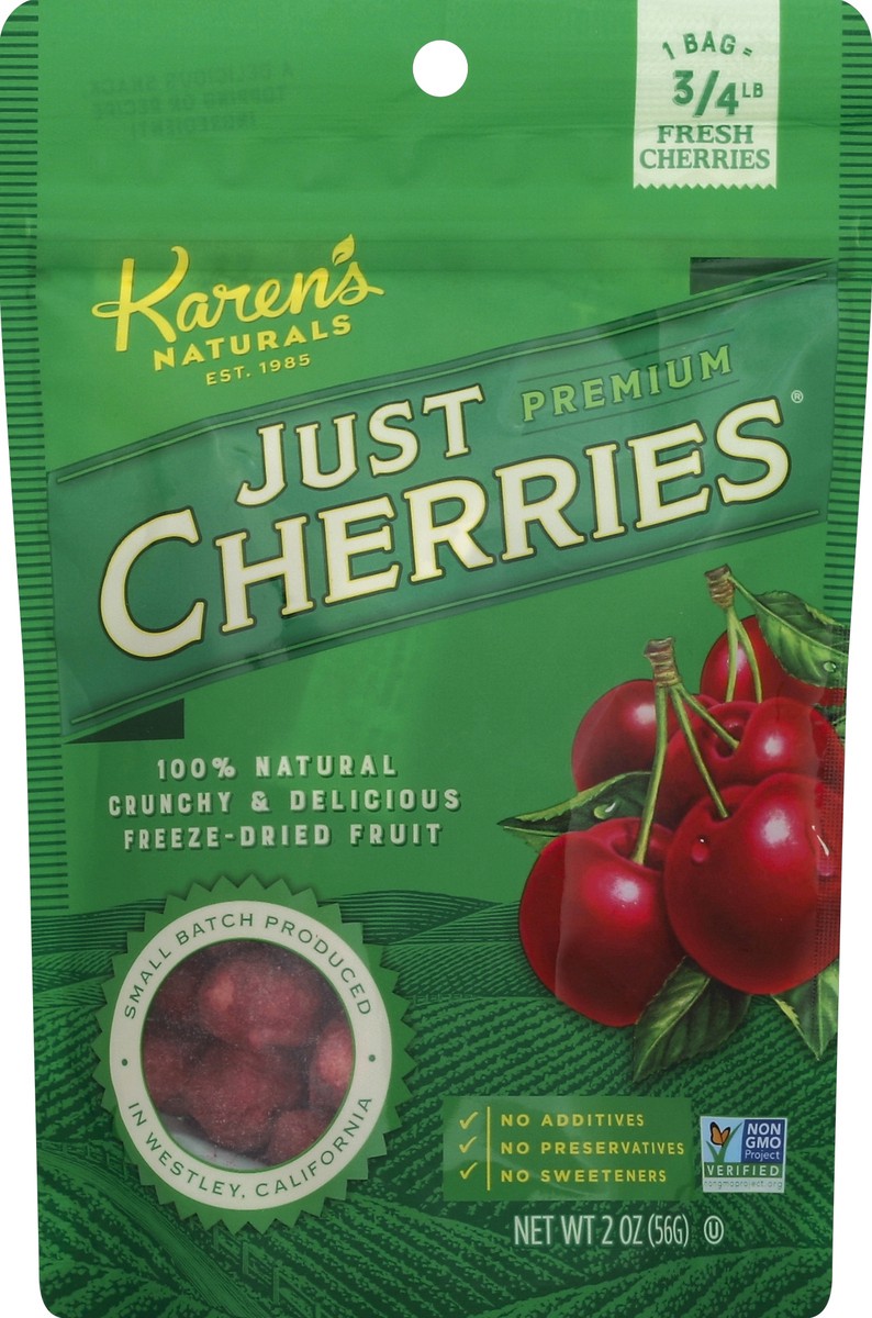 slide 2 of 2, Karen's Naturals Just Cherries 2 oz, 2 oz