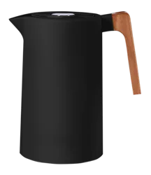 Primula Stainless Steel Thermal Carafe With Beechwood Handle - Black