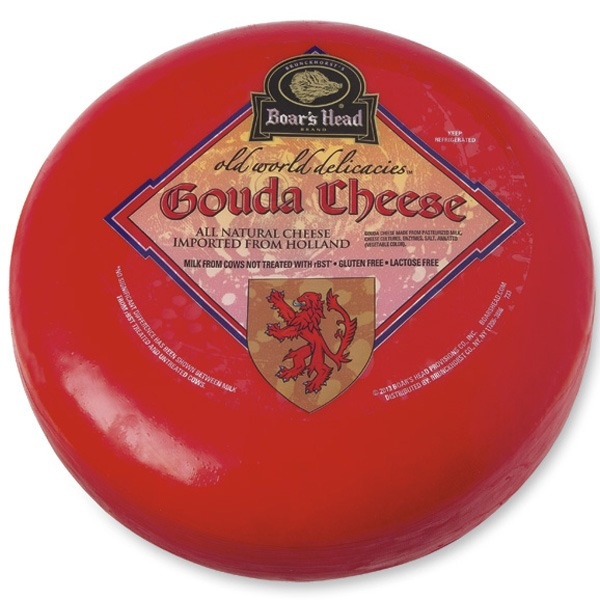 slide 1 of 1, Boar's Head Smoked Gouda Cheese, per lb