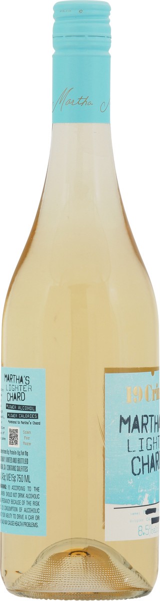 slide 7 of 9, 19 Crimes Martha's Chard Lighter Chardonnay White Wine 750ml, 750 ml