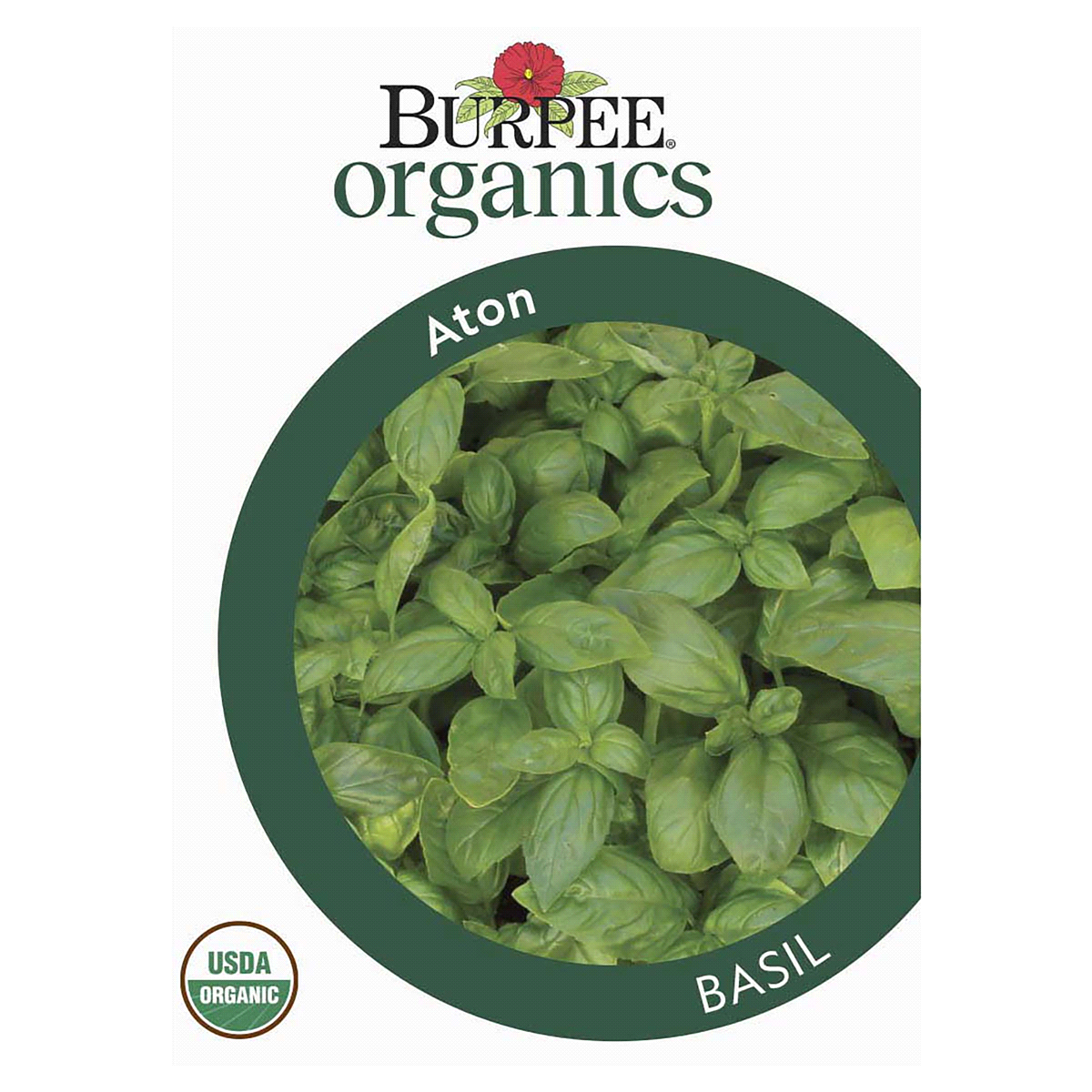 slide 1 of 5, Burpee Basil Aton Organic Seeds, 1 ct