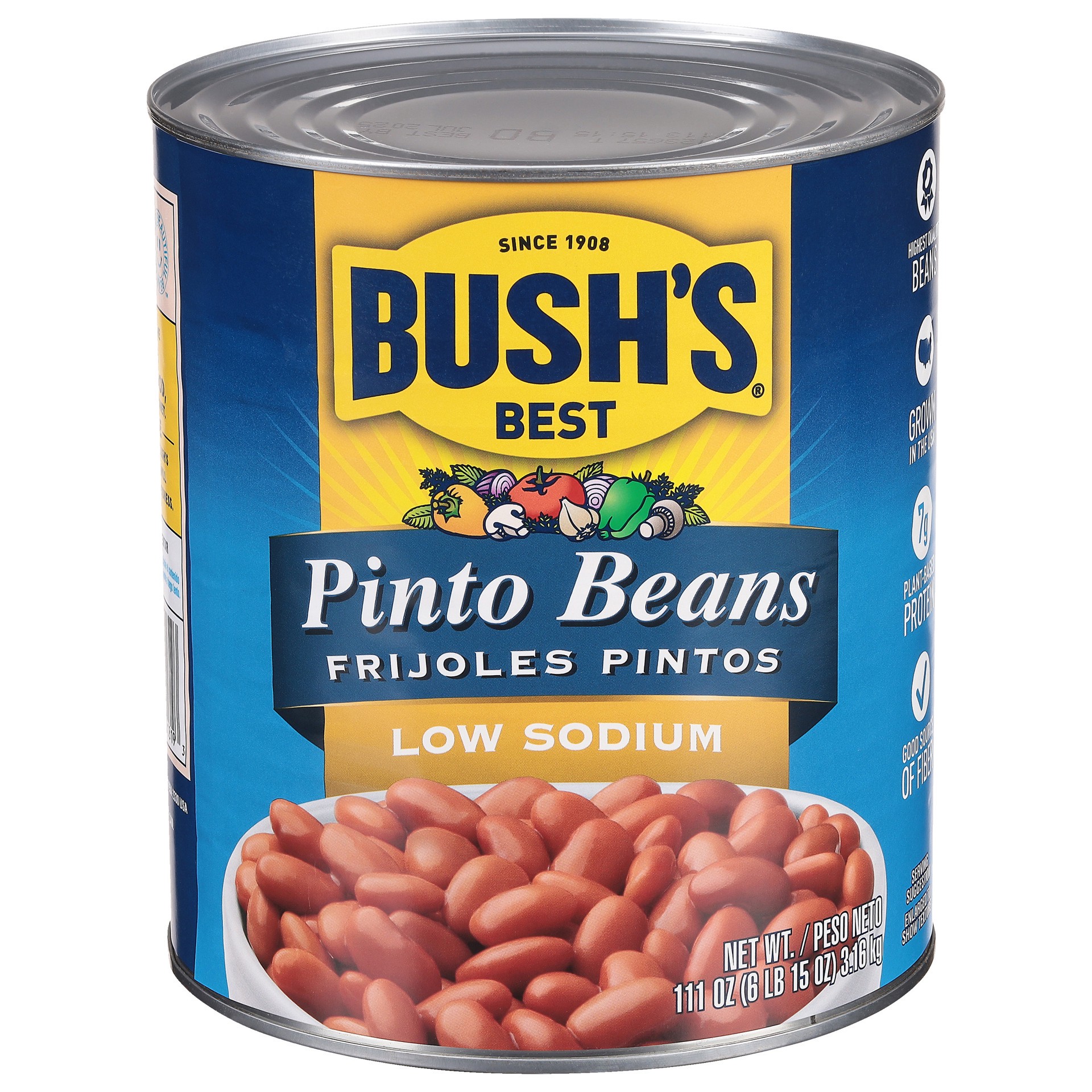 slide 2 of 4, Bush Lsodium Pinto Bean, 1 ct