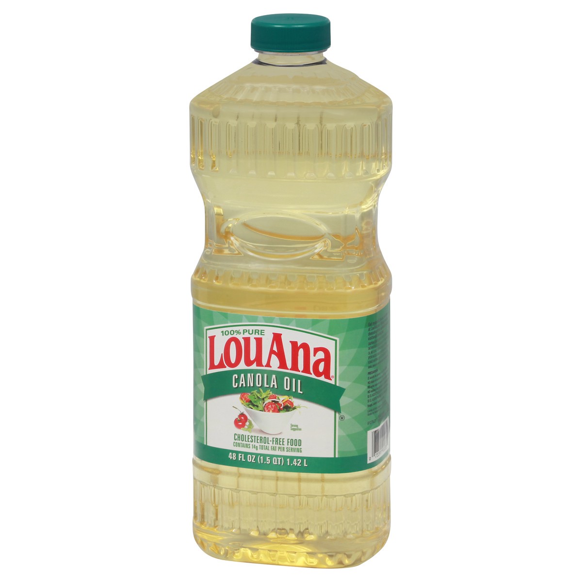 slide 3 of 9, LouAna 100% Pure Canola Oil 48 fl oz, 48 fl oz