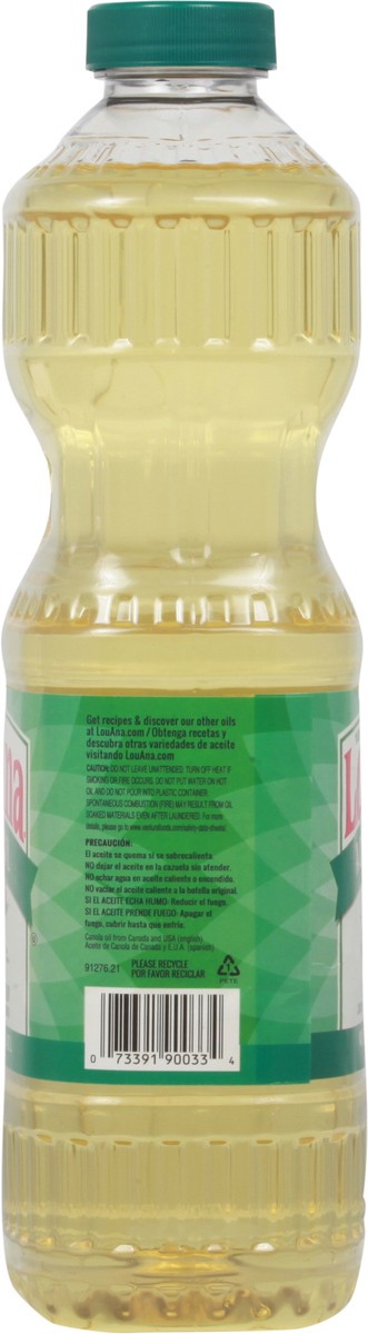 slide 8 of 9, LouAna 100% Pure Canola Oil 48 fl oz, 48 fl oz