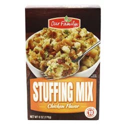 Our Family Chicken Flavor Stuffing Mix