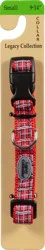 Legacy Collection Small Red Plaid Collar 1 ea