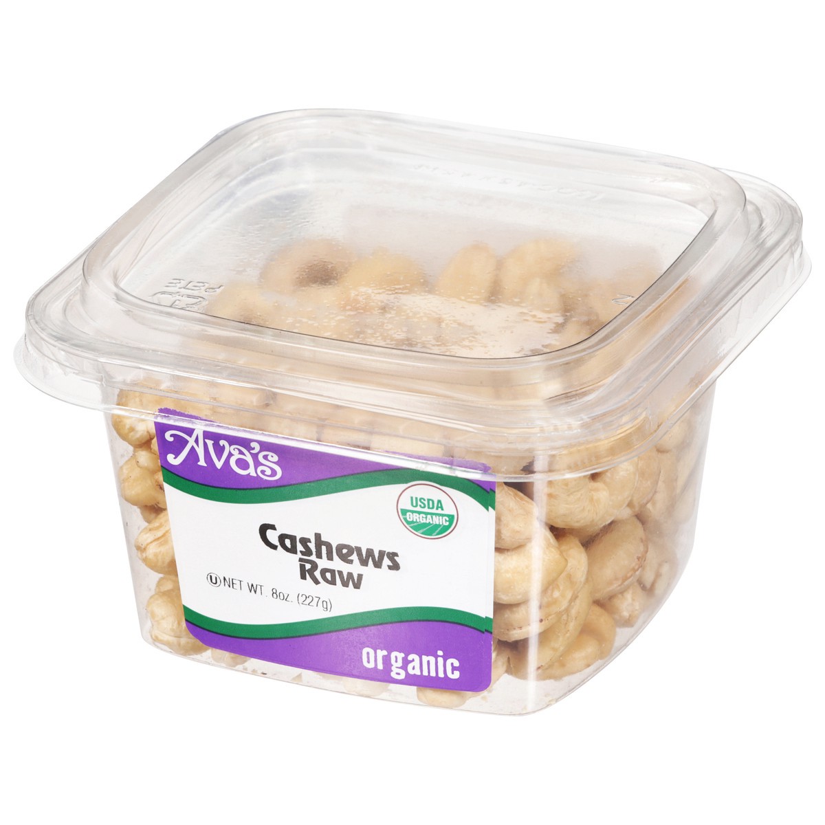 slide 4 of 4, Ava Organic Raw Cashews - 8 Oz, 8 oz