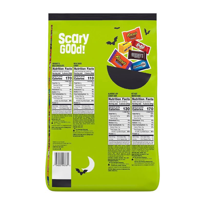 slide 4 of 5, Hershey's Hersheys Chocolate Miniatures Assorted 145 Pc, 55.56 oz