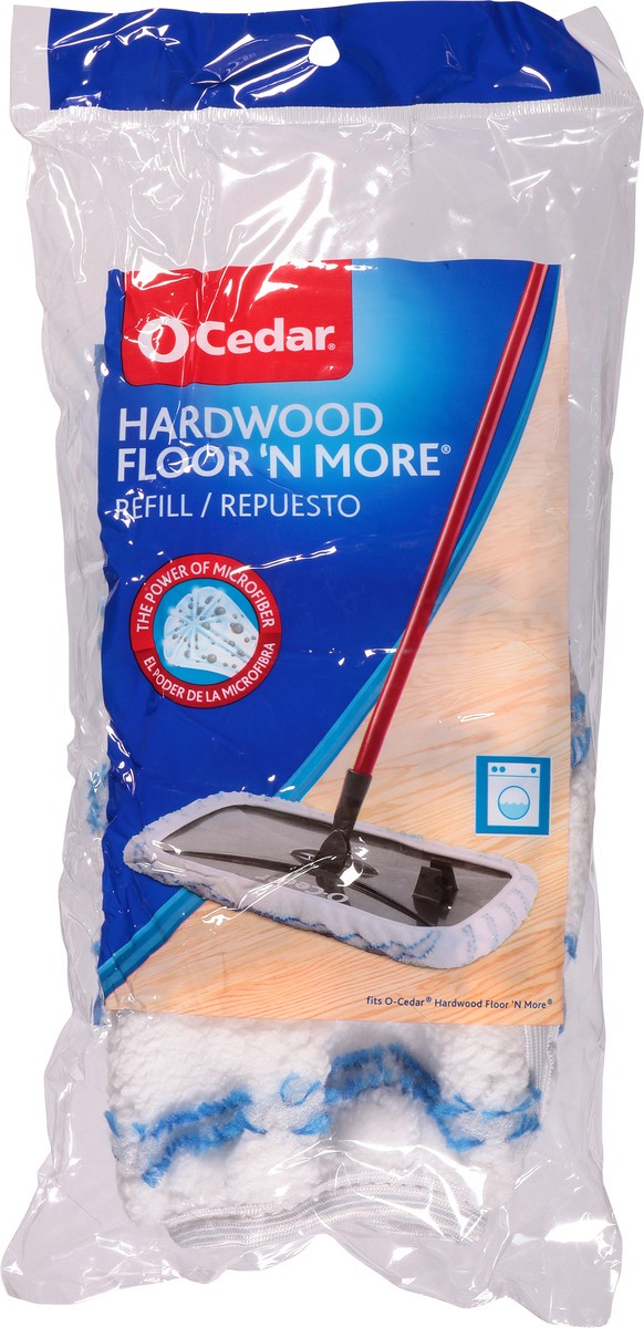 slide 1 of 8, O-Cedar Hardwood Floor 'N More Refill 1 ea Pack, 1 ct