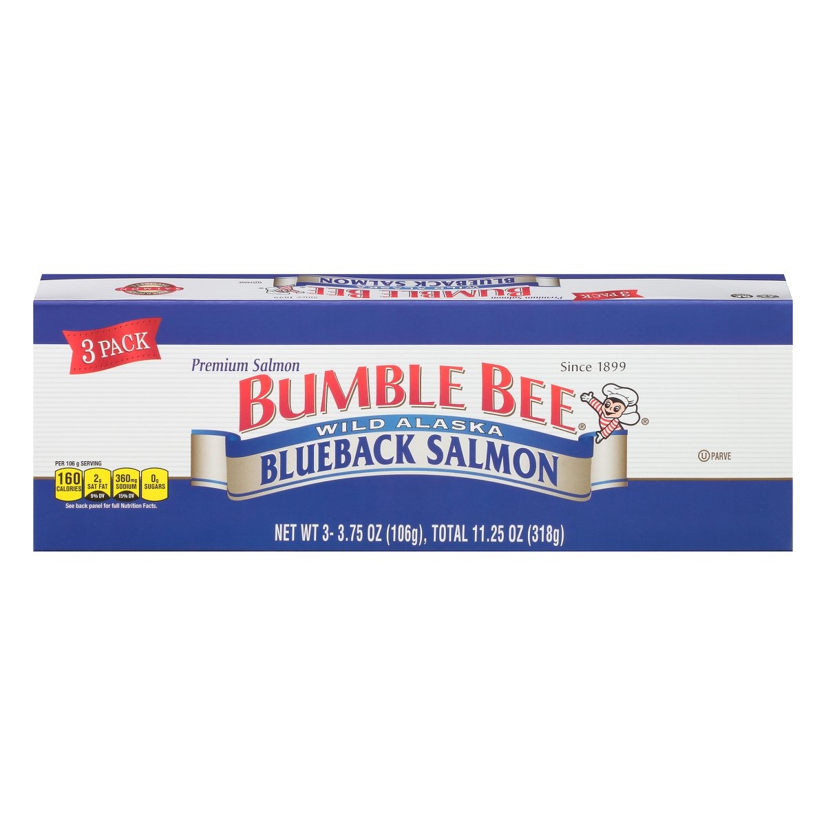 slide 1 of 1, Bumble Bee Bumblebee Salmon-Blueback, 11.2 oz