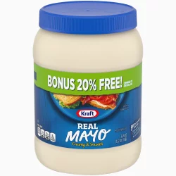 Kraft Real Mayo Creamy & Smooth Mayonnaise