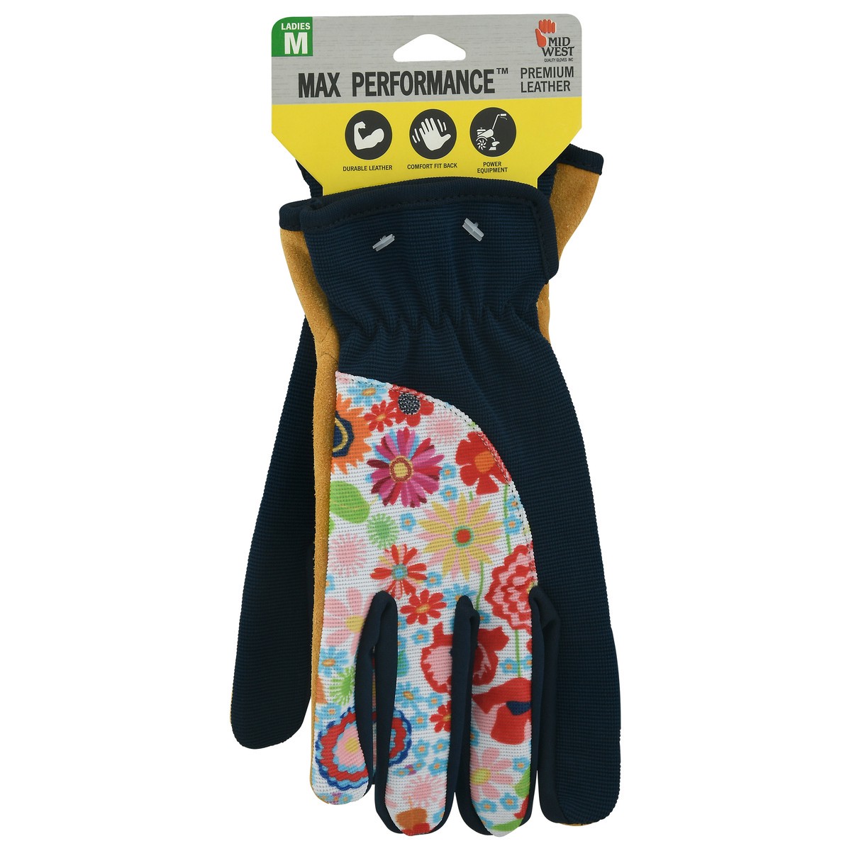 slide 5 of 9, Midwest Max Performance Ladies Garden Gloves Medium 1 ea, 1 ct
