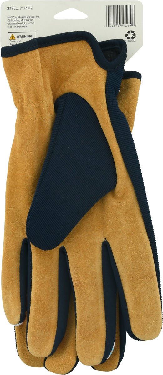 slide 6 of 9, Midwest Max Performance Ladies Garden Gloves Medium 1 ea, 1 ct