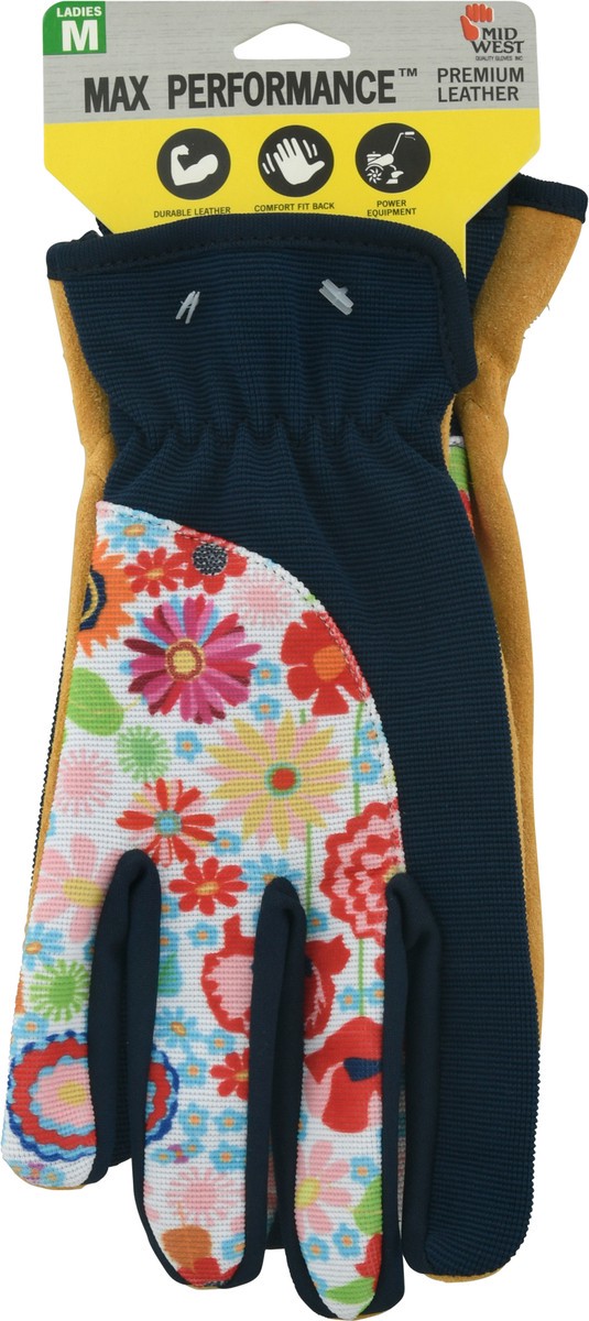 slide 4 of 9, Midwest Max Performance Ladies Garden Gloves Medium 1 ea, 1 ct