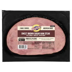 Hatfield Boneless Sweet Brown Sugar Ham Steak 8 oz