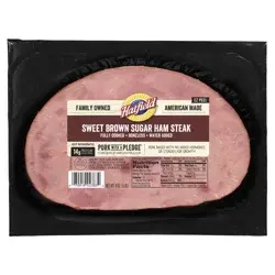 Hatfield Sweet Brown Sugar Ham Steak 8 oz