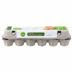 Simple Truth Organic Cage Free Grade A Large Brown Eggs