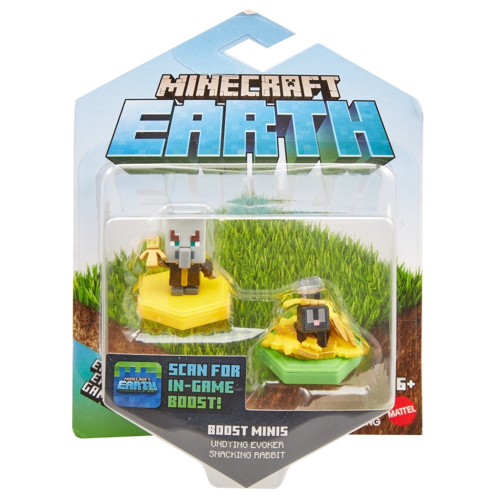 slide 1 of 1, Mattel Minecraft Boost Mini Figures 2 Pack, 2 ct