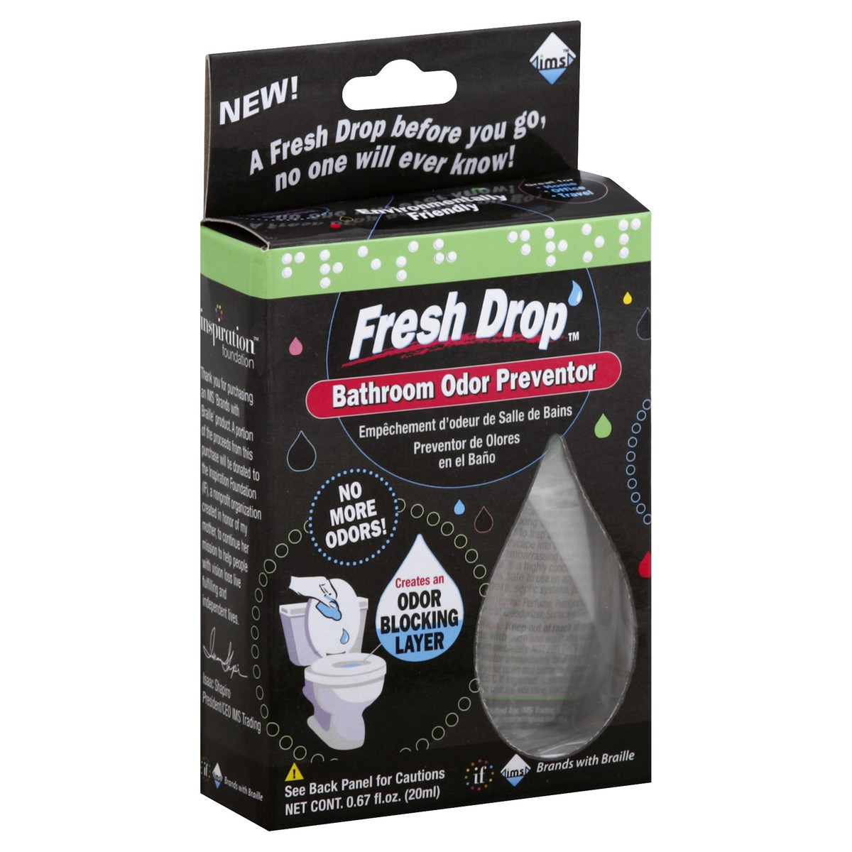 slide 5 of 5, IMS Bathroom Odor Preventor 0.67 oz, 0.67 oz