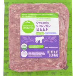 Simple Truth Organic 90% Lean Grass Fed Ground Beef