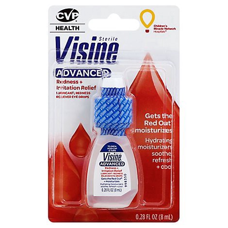 slide 1 of 7, CVP Visine 0.28 oz, 1 ct
