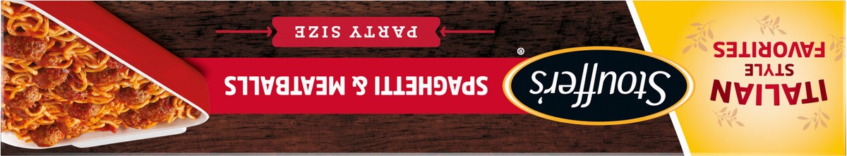 slide 4 of 14, Stouffer's Party Size Spaghetti and Meatballs Frozen Meal, 90 oz